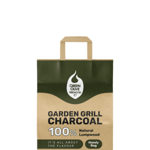 Garden grill charcoal BBq lumpwood handy bag 3kge