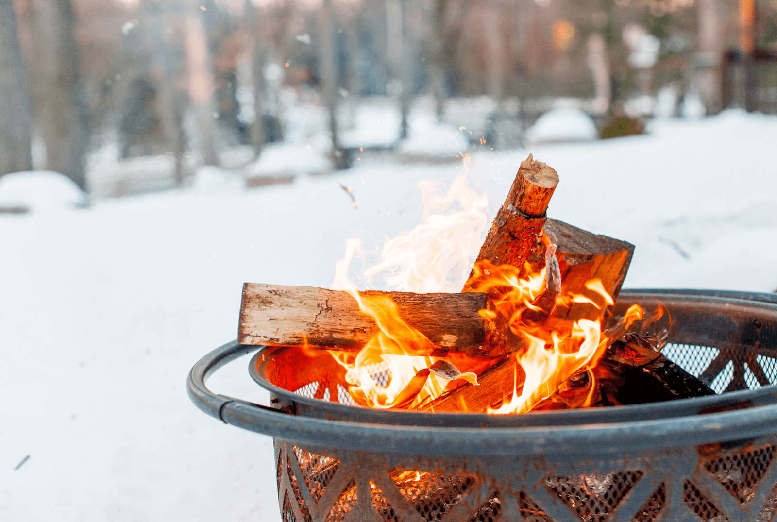 Creating a Winter Outdoor Living Space with Firewood Grilling